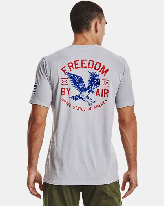 Men's UA Freedom By Air T-Shirt, Gray, pdpMainDesktop image number 1